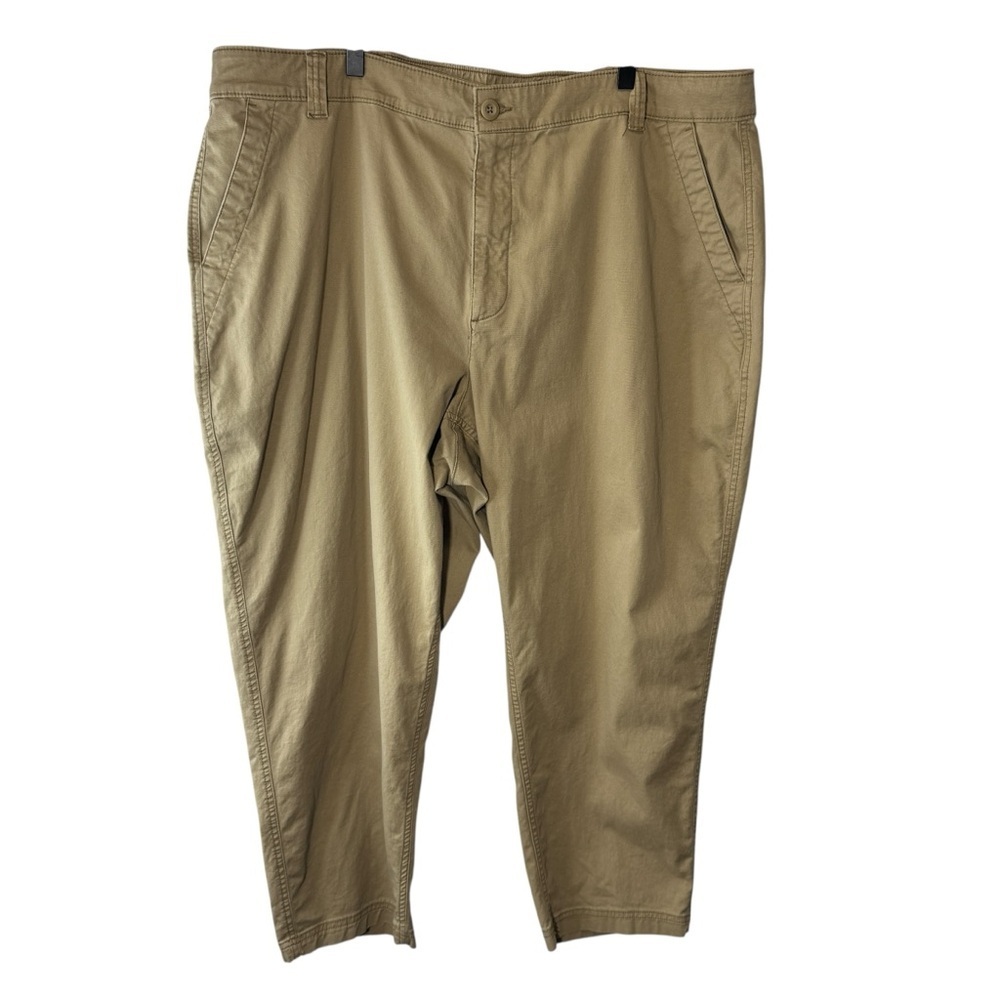 Old Navy Tan High-Waisted OGC Chino Cargo Pants Size XXL - Picture 3 of 13